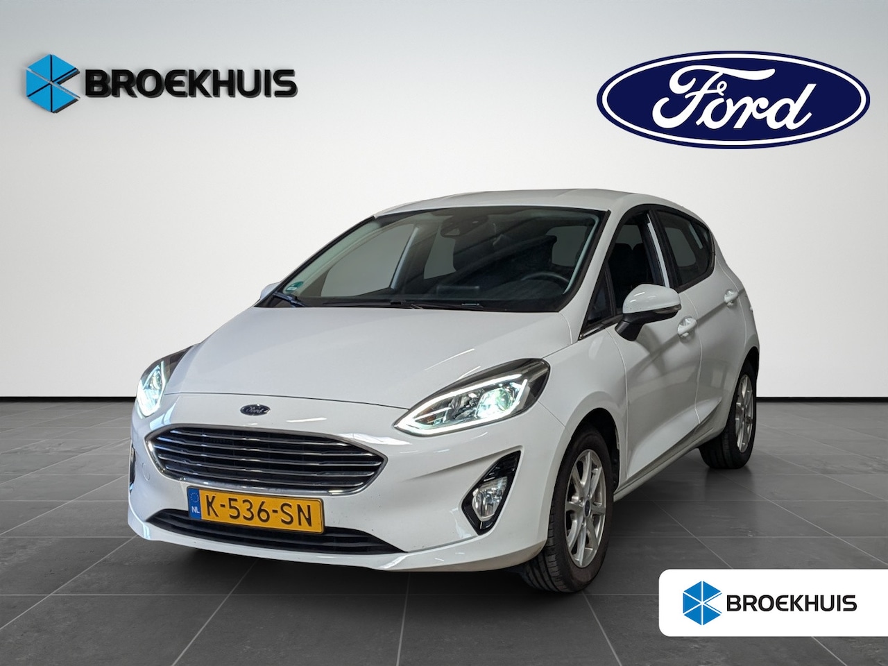 Ford Fiesta - 1.0 EcoBoost Titanium 93pk | Clima | Parkeersensoren | Navigatie | Cruise Control - AutoWereld.nl