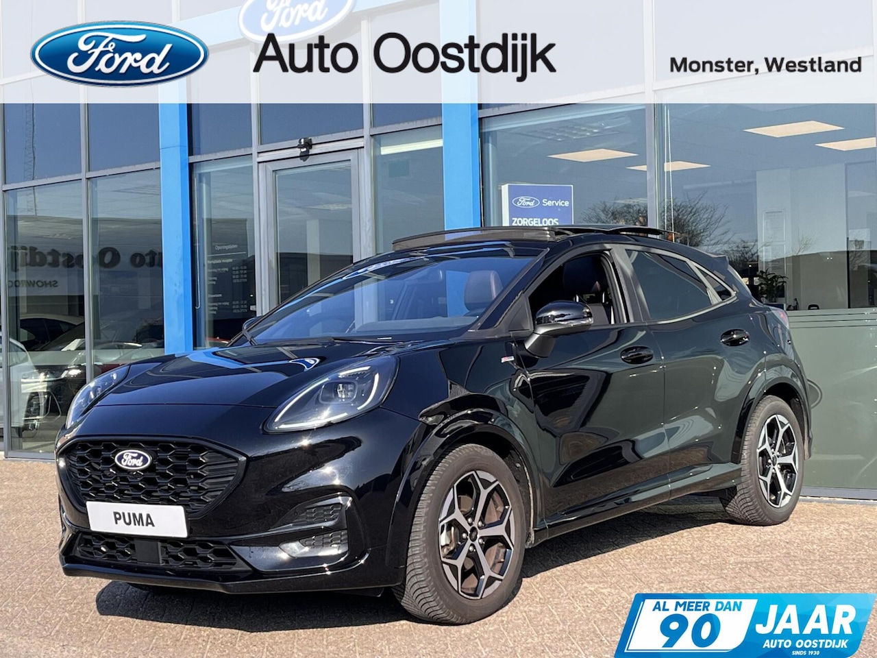 Ford Puma - 1.0 EcoBoost Hybrid ST-Line X 155PK Automaat Panodak Winterpack Camera Cruise Navi B&O Cli - AutoWereld.nl
