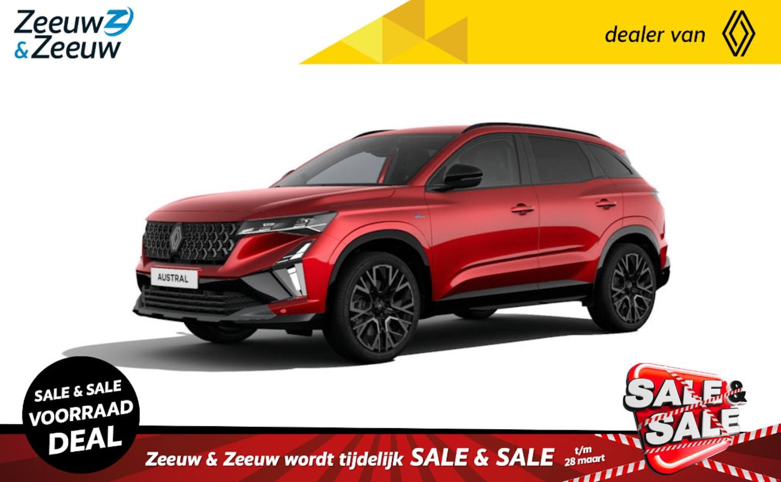 Renault Austral - (ANWB Private Lease Actie v.a. € 599,-) E-Tech full hybrid 200 Esprit Alpine | Wij maken g - AutoWereld.nl