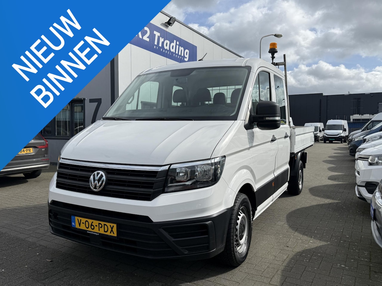 Volkswagen Crafter - 35 2.0 TDI L3 EL DC APK 3-2027 7-Zitplaatsen Trekhaak 3000KG AIRCO - AutoWereld.nl