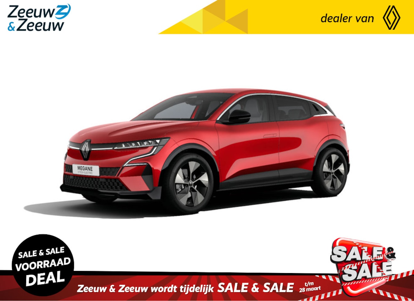 Renault Mégane E-Tech - (ANWB Private Lease Actie v.a. € 559,-) comfort range techno 220pk | Wij maken graag een P - AutoWereld.nl