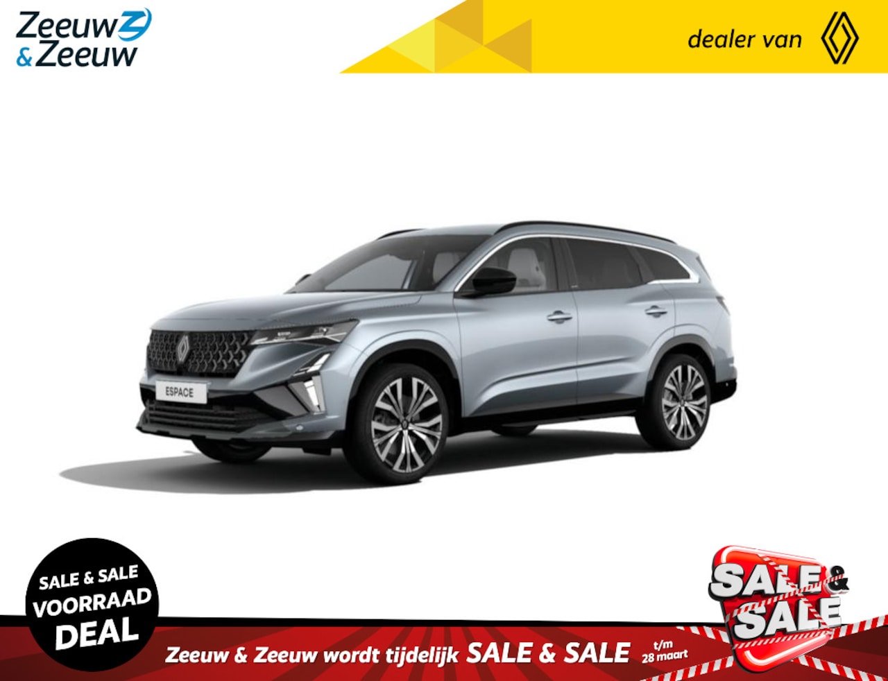 Renault Espace - (ANWB Private Lease Actie v.a. € 694,-) E-Tech full hybrid 200 iconic 7p. | Wij maken graa - AutoWereld.nl