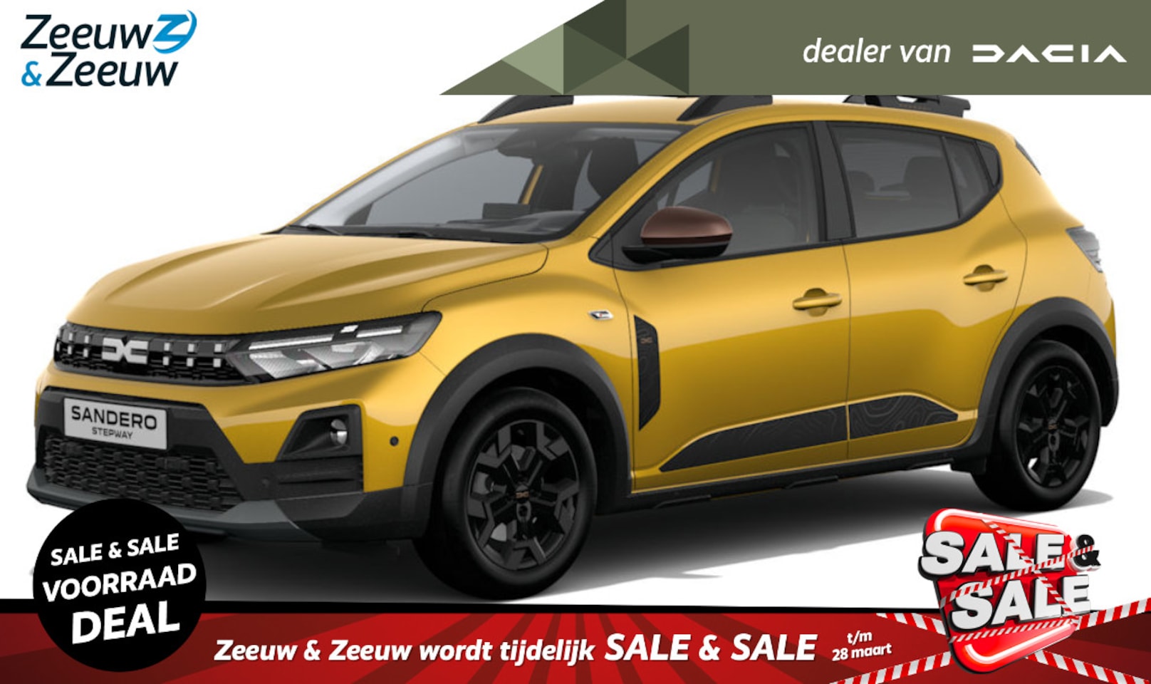 Dacia Sandero Stepway - (ANWB Private Lease Actie v.a. € 424,-) Eco-G 120 automaat extreme | Wij maken graag een P - AutoWereld.nl