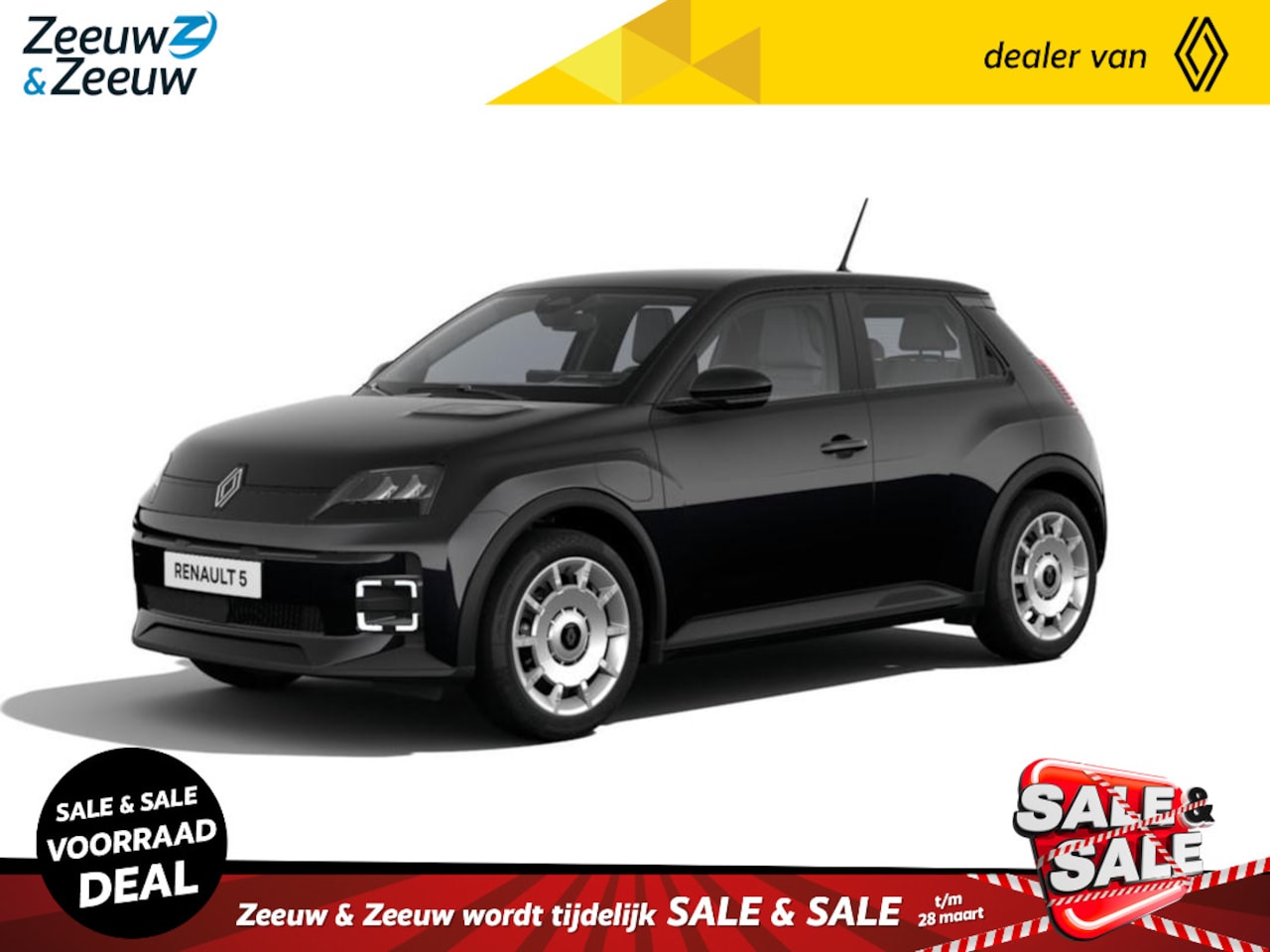 Renault 5 - (ANWB Private Lease Actie v.a. € 399,-) evolution 120 PK urban range 40 kWh | Wij maken gr - AutoWereld.nl