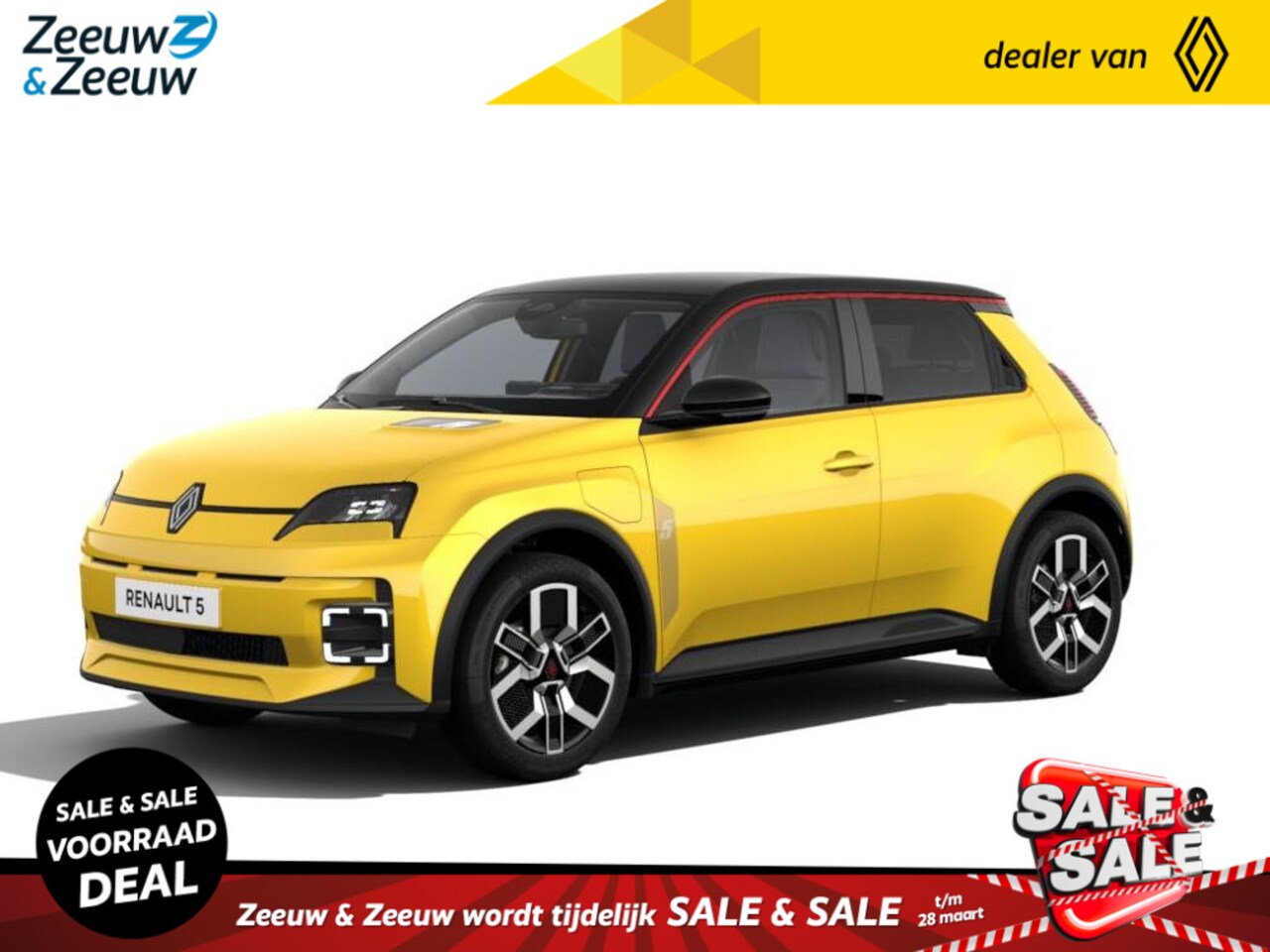 Renault 5 - (ANWB Private Lease Actie v.a. € 464,-) Comfort range Techno | Wij maken graag een Private - AutoWereld.nl