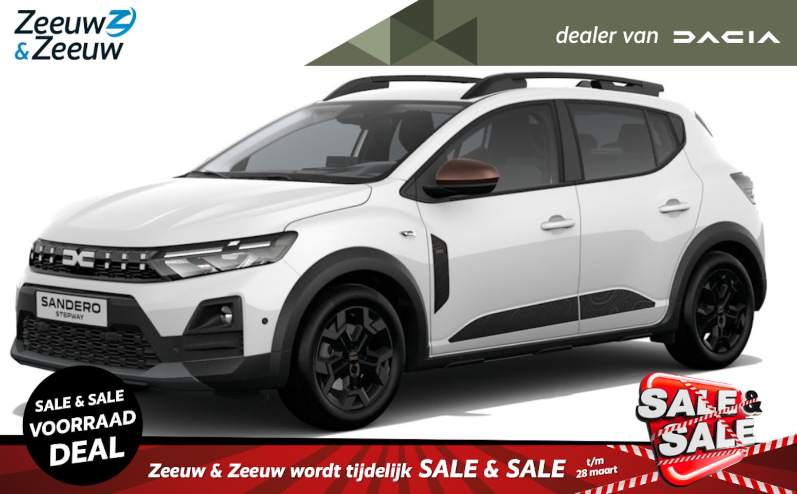Dacia Sandero Stepway - (ANWB Private Lease Actie v.a. € 404,-) Eco-G 120 extreme | Wij maken graag een Private Le - AutoWereld.nl