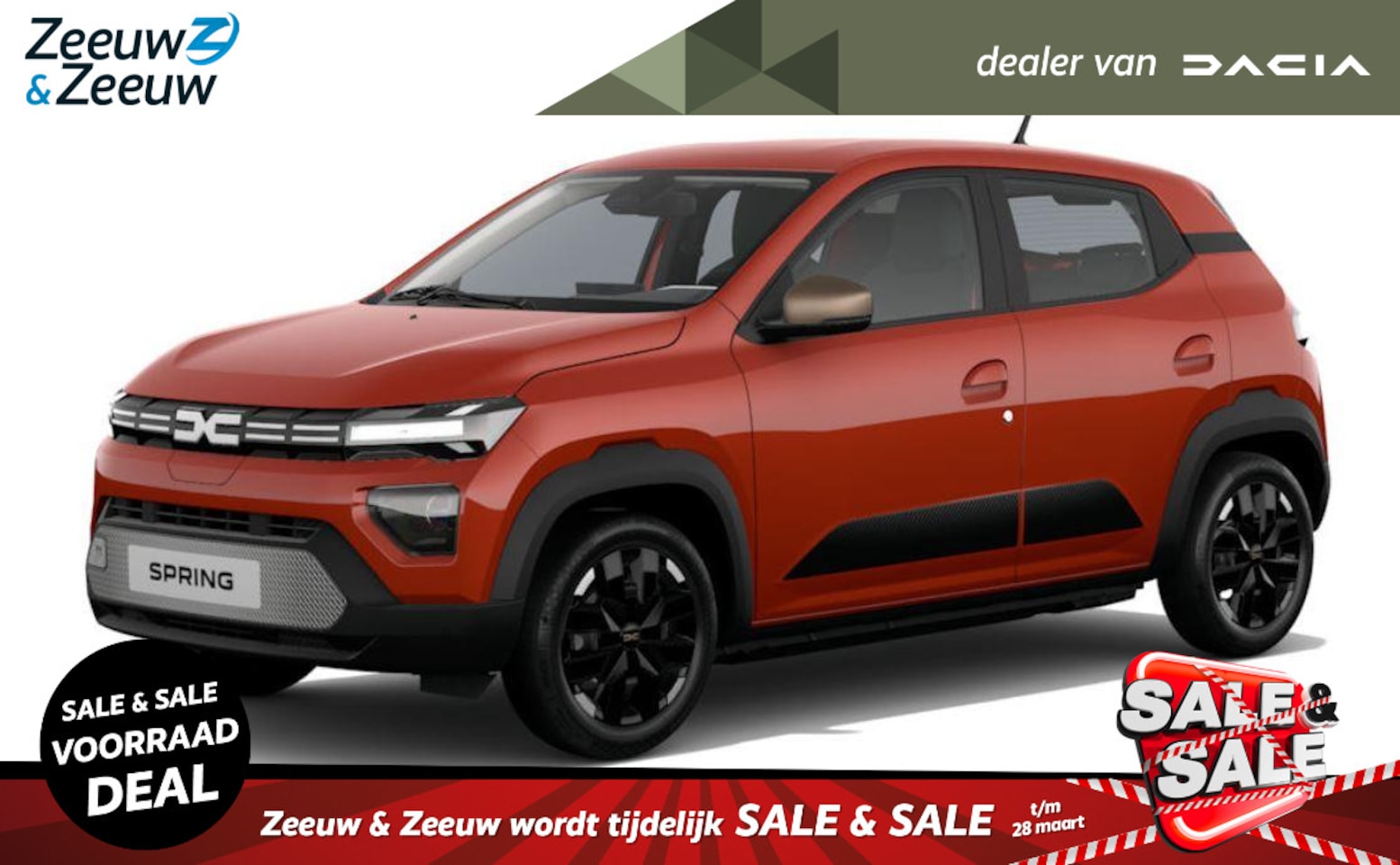 Dacia Spring - (ANWB Private Lease Actie v.a. € 284,-) Extreme 100 | Wij maken graag een Private Lease of - AutoWereld.nl