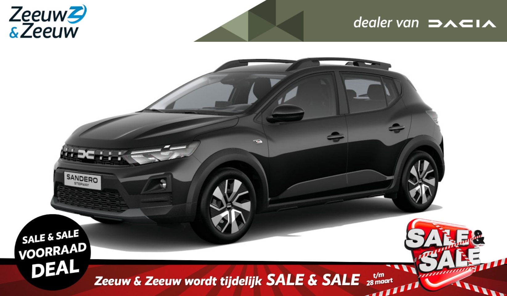 Dacia Sandero Stepway - (ANWB Private Lease Actie v.a. € 389,-) Eco-G 120 Expression | Wij maken graag een Private - AutoWereld.nl