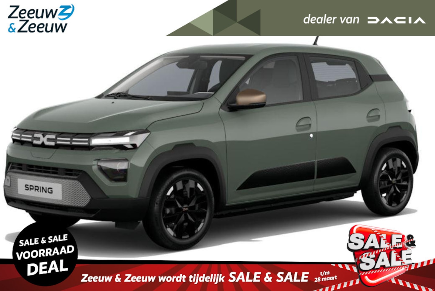 Dacia Spring - (ANWB Private Lease Actie v.a. € 284,-) Extreme 100 | Wij maken graag een Private Lease of - AutoWereld.nl