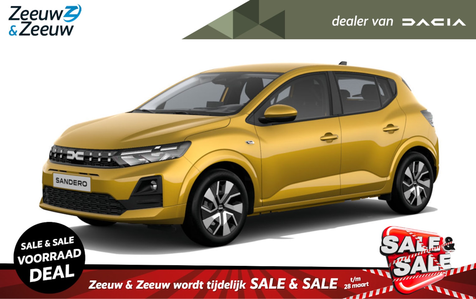 Dacia Sandero - (ANWB Private Lease Actie v.a. € 369,-) Eco-G 120 expression | Wij maken graag een Private - AutoWereld.nl