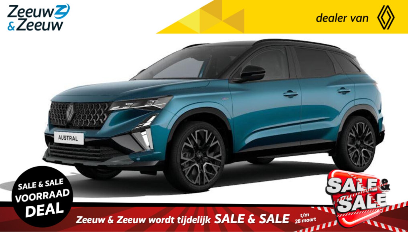 Renault Austral - (ANWB Private Lease Actie v.a. € 599,-) E-Tech full hybrid 200 Esprit Alpine | Wij maken g - AutoWereld.nl