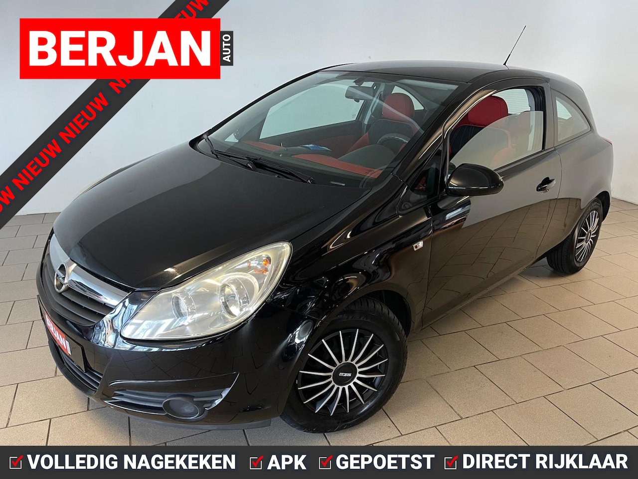 Opel Corsa - 1.2-16V Cosmo AIRCO ELEK RAMEN CENT VERG SPARCO 3DRS NWE APK INRUIL MOG LEUKE AUTO - AutoWereld.nl