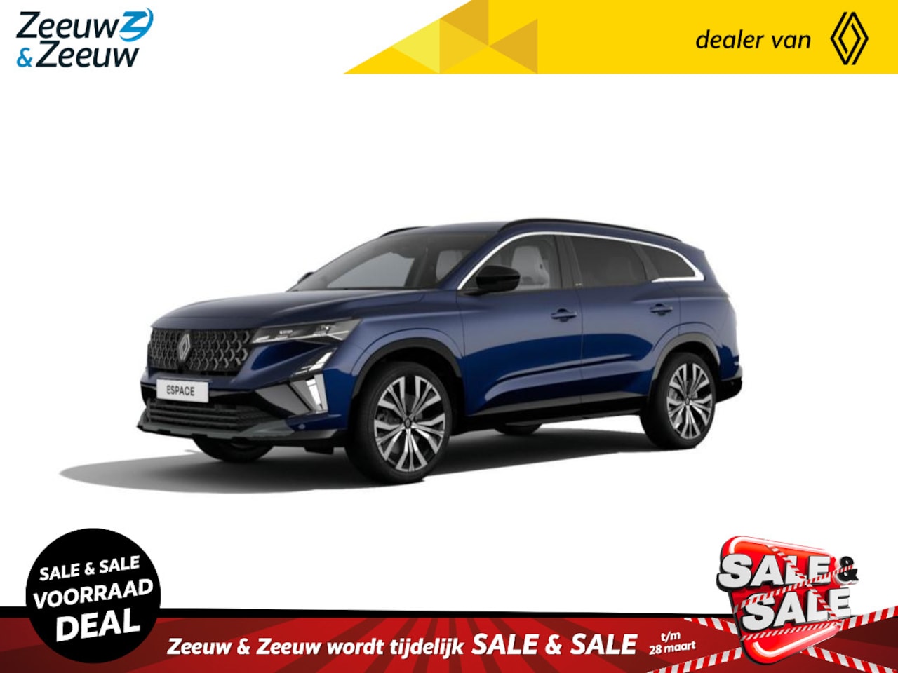 Renault Espace - (ANWB Private Lease Actie v.a. € 679,-) E-Tech full hybrid 200 iconic 5p. | Wij maken graa - AutoWereld.nl