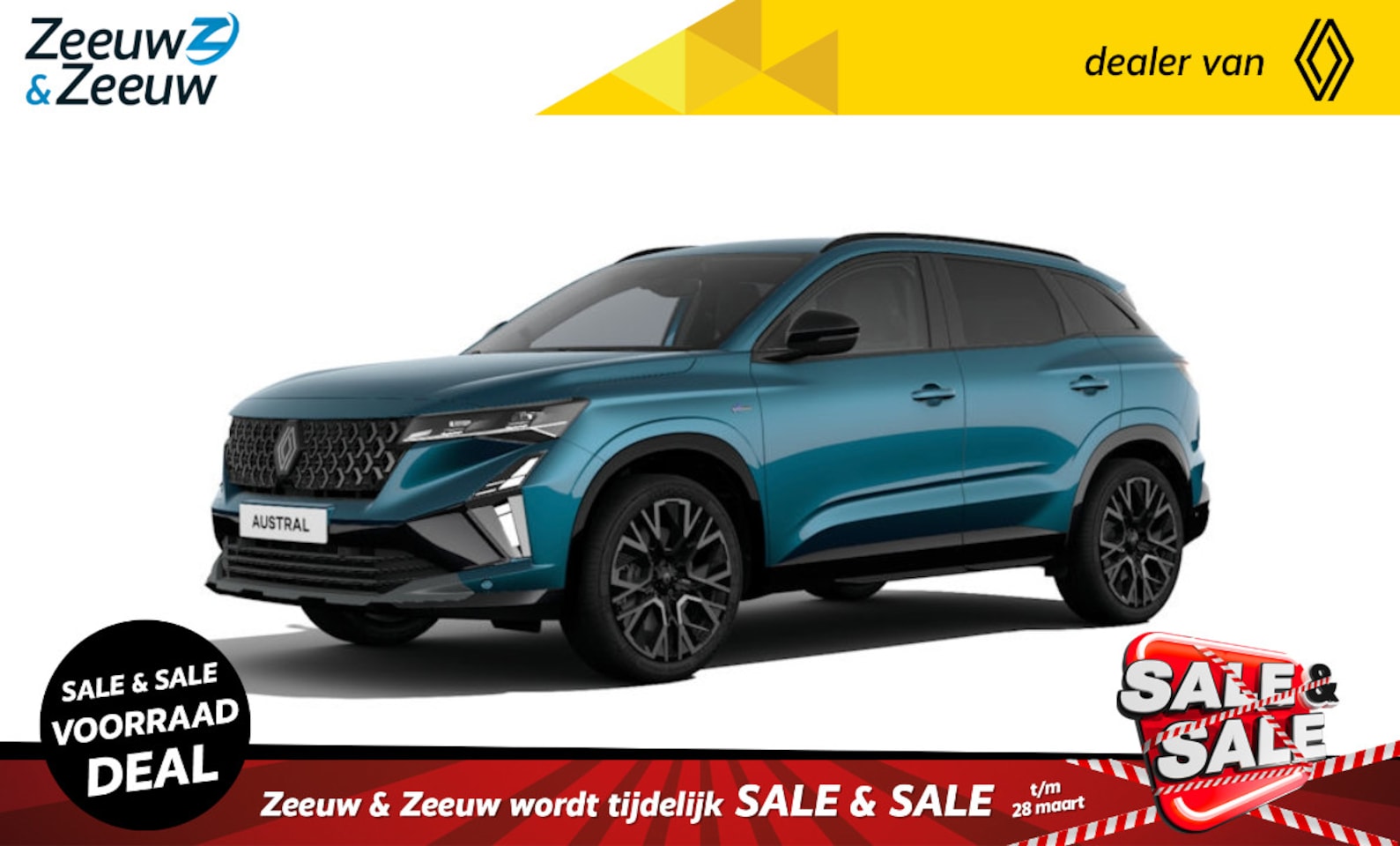 Renault Austral - (ANWB Private Lease Actie v.a. € 599,-) E-Tech full hybrid 200 Esprit Alpine | Wij maken g - AutoWereld.nl