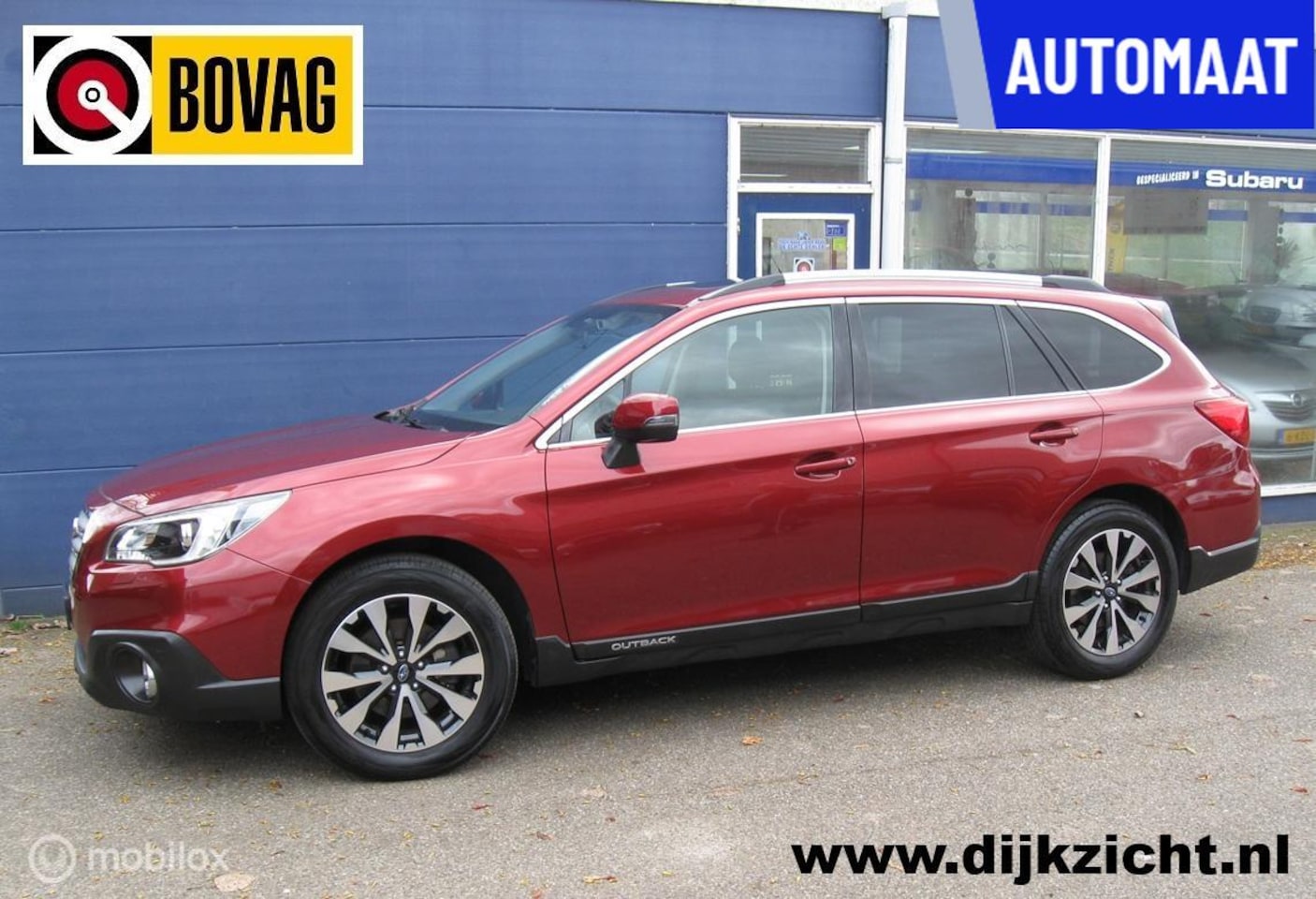 Subaru Outback - 2.5i Premium EyeSight AUT. Trekhaak 2000 Kg Vol opties NL auto - AutoWereld.nl