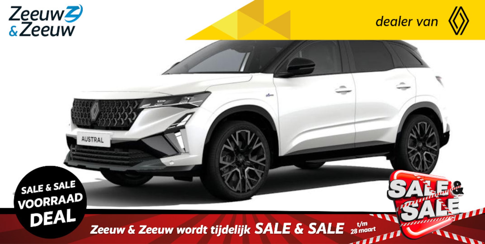 Renault Austral - (ANWB Private Lease Actie v.a. € 599,-) E-Tech full hybrid 200 Esprit Alpine | Wij maken g - AutoWereld.nl