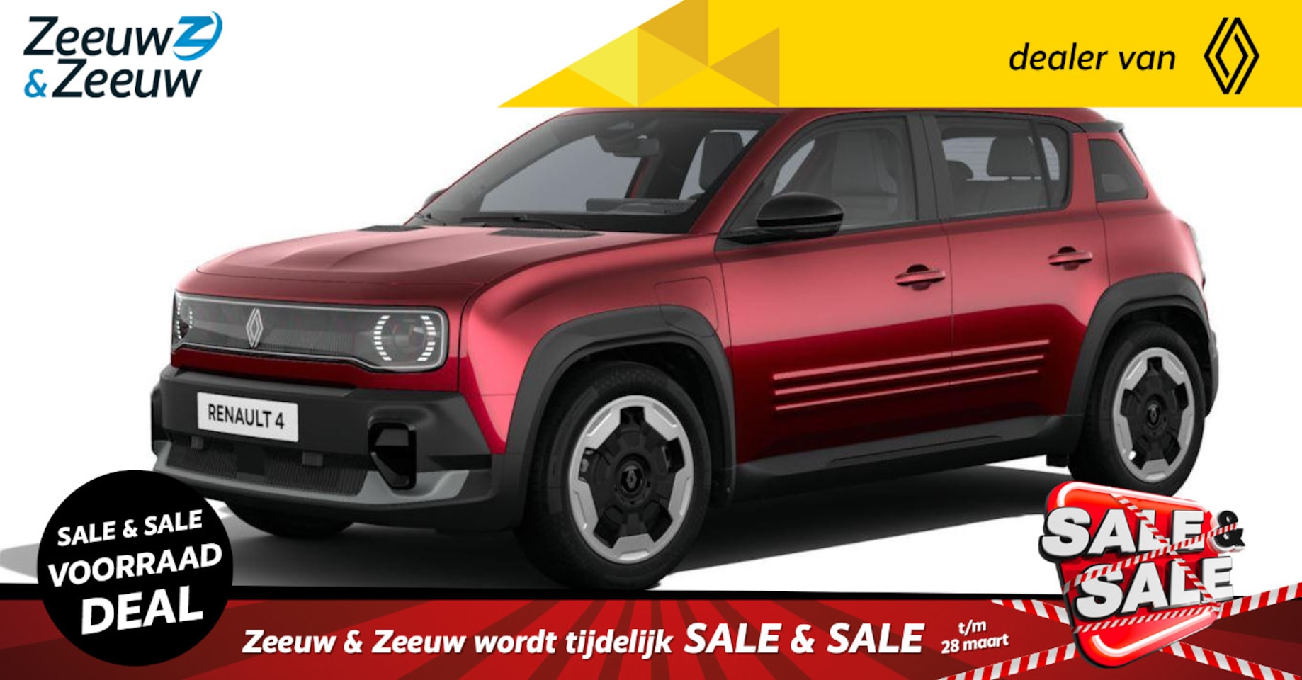 Renault 4 - (ANWB Private Lease Actie v.a. € 474,-) Evolution Comfort Range | Wij maken graag een Priv - AutoWereld.nl