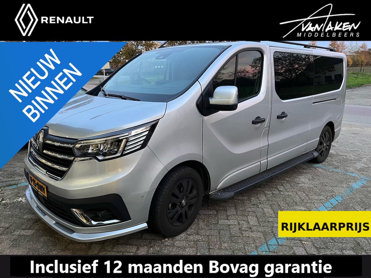 Renault Trafic - 2.0 Blue dCi EDC 170 T29 L2H1 Extra DC 2.0 Blue dCi EDC 170 T29 L2H1 Extra DC - AutoWereld.nl