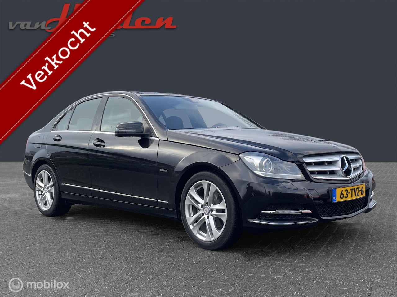 Mercedes-Benz C-klasse - 180 Avantgarde Automaat Xenon PDC NAVI Led Org NL 120;000KM NAP Nette Auto! - AutoWereld.nl