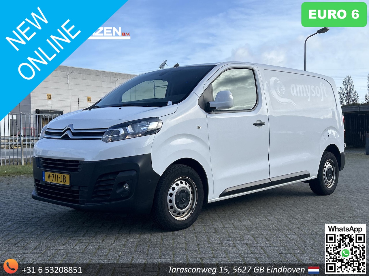 Citroën Jumpy - 2.0 BlueHDI 120 Business M S&S | € 6.950,- NETTO! | Euro 6 | Bijrijdersbank | Airco | Crui - AutoWereld.nl
