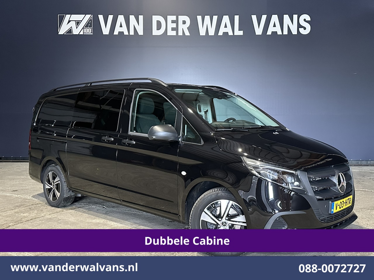 Mercedes-Benz Vito - 116 CDI 164pk 9G-Tronic Automaat L2H1 Dubbele Cabine Fabrieksgarantie Euro6 Airco | 5-Zits - AutoWereld.nl