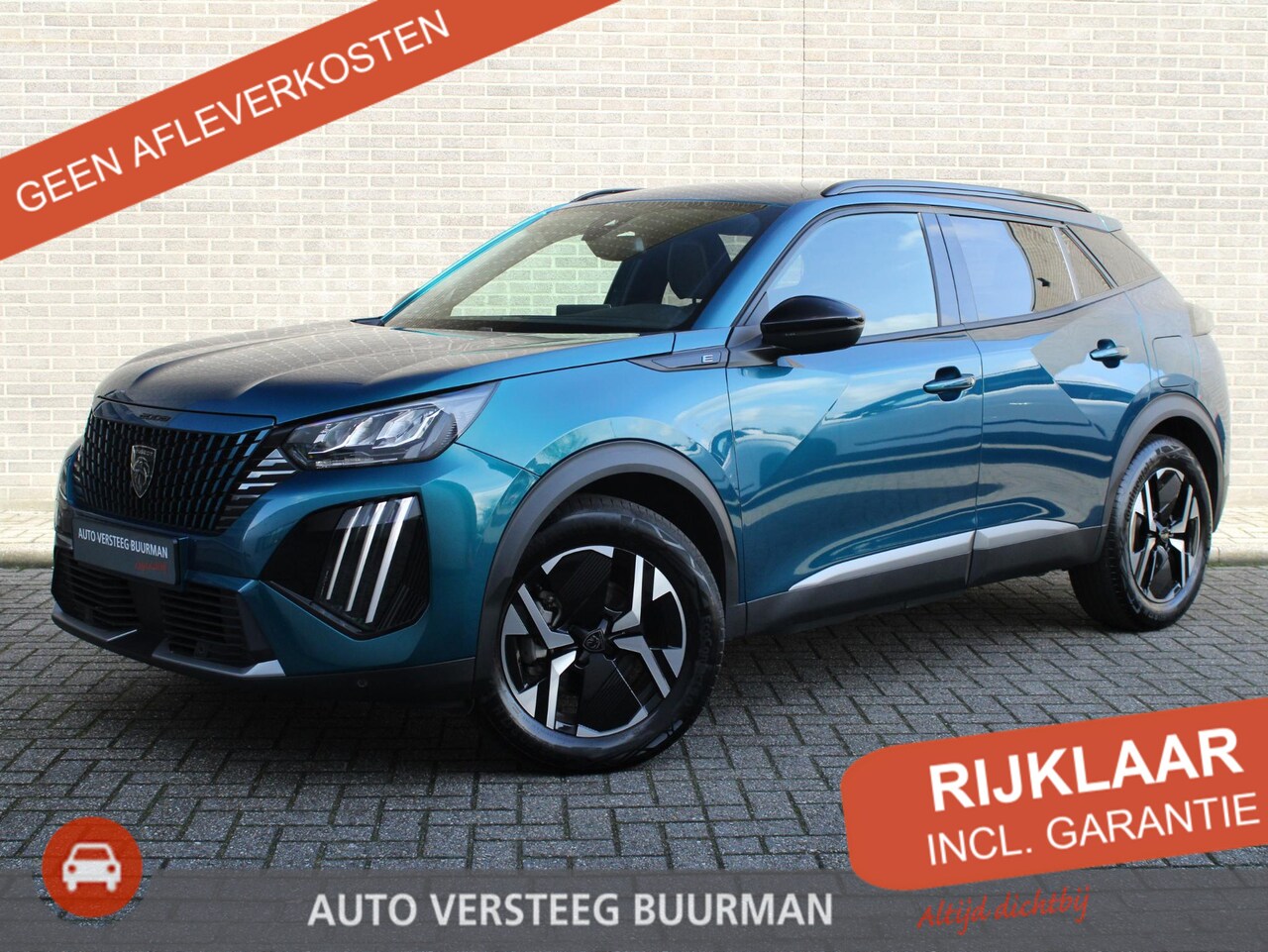 Peugeot e-2008 - EV Allure 54 kWh CruiseControl, Airco, Applecarpl./Andr. Auto, Keyless Start, LM velgen 17 - AutoWereld.nl