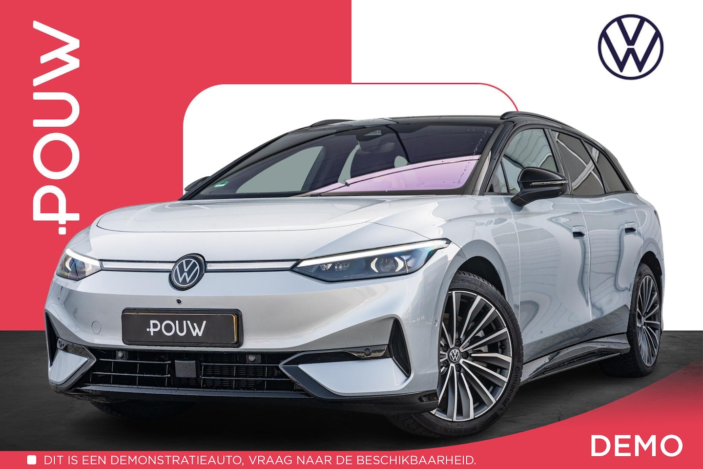 Volkswagen ID.7 Tourer - 286pk Pro Limited Edition 77 kWh | Trekhaak | 20" Velgen - AutoWereld.nl