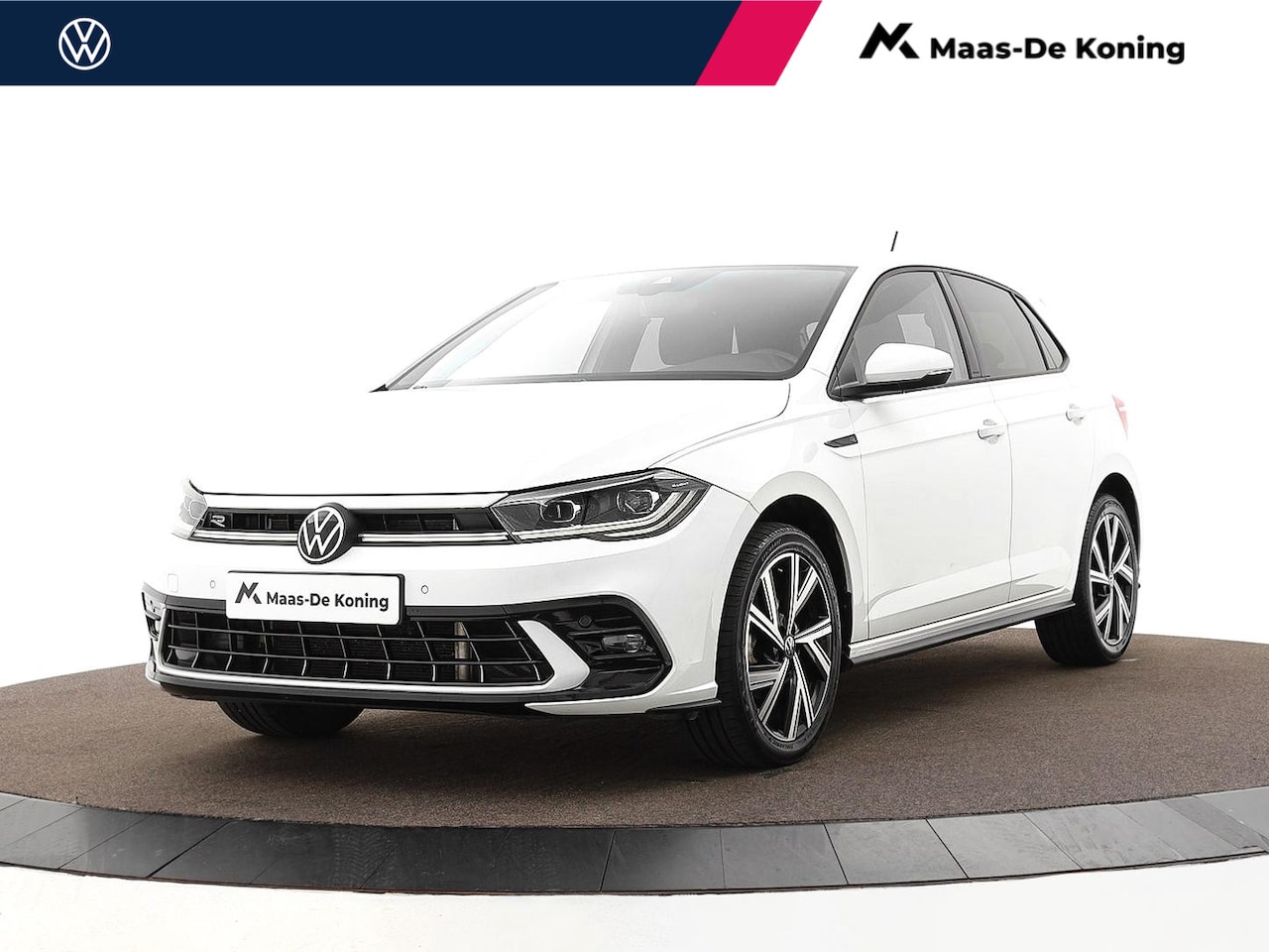 Volkswagen Polo - 1.0 TSI 110pk DSG R-Line · Matrix LED · ACC · Apple/Android Car Play · Sportstoelen · 17"V - AutoWereld.nl