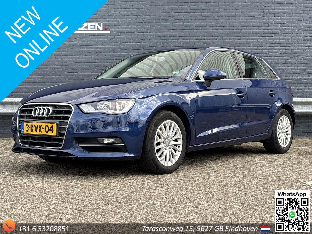 Audi A3 Sportback - 1.4 TFSI Ambiente Pro Line Automaat | Leder | Airco | Cruise | Navi | PDC | Stoelverwarmin - AutoWereld.nl