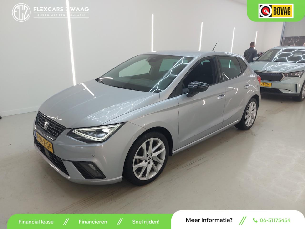 SEAT Ibiza - 1.0 EcoTSI FR - Climate - LED - Media Apple/Android - Org.NL - AutoWereld.nl