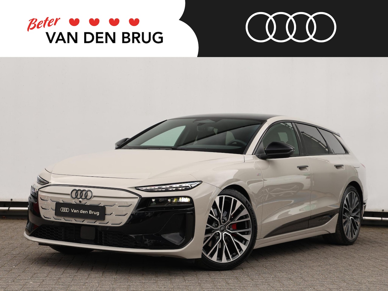 Audi A6 Avant e-tron - S edition 83 kWh | Luchtvering | Trekhaak | 360° camera | Keyless Entry | Stuurverwarming - AutoWereld.nl