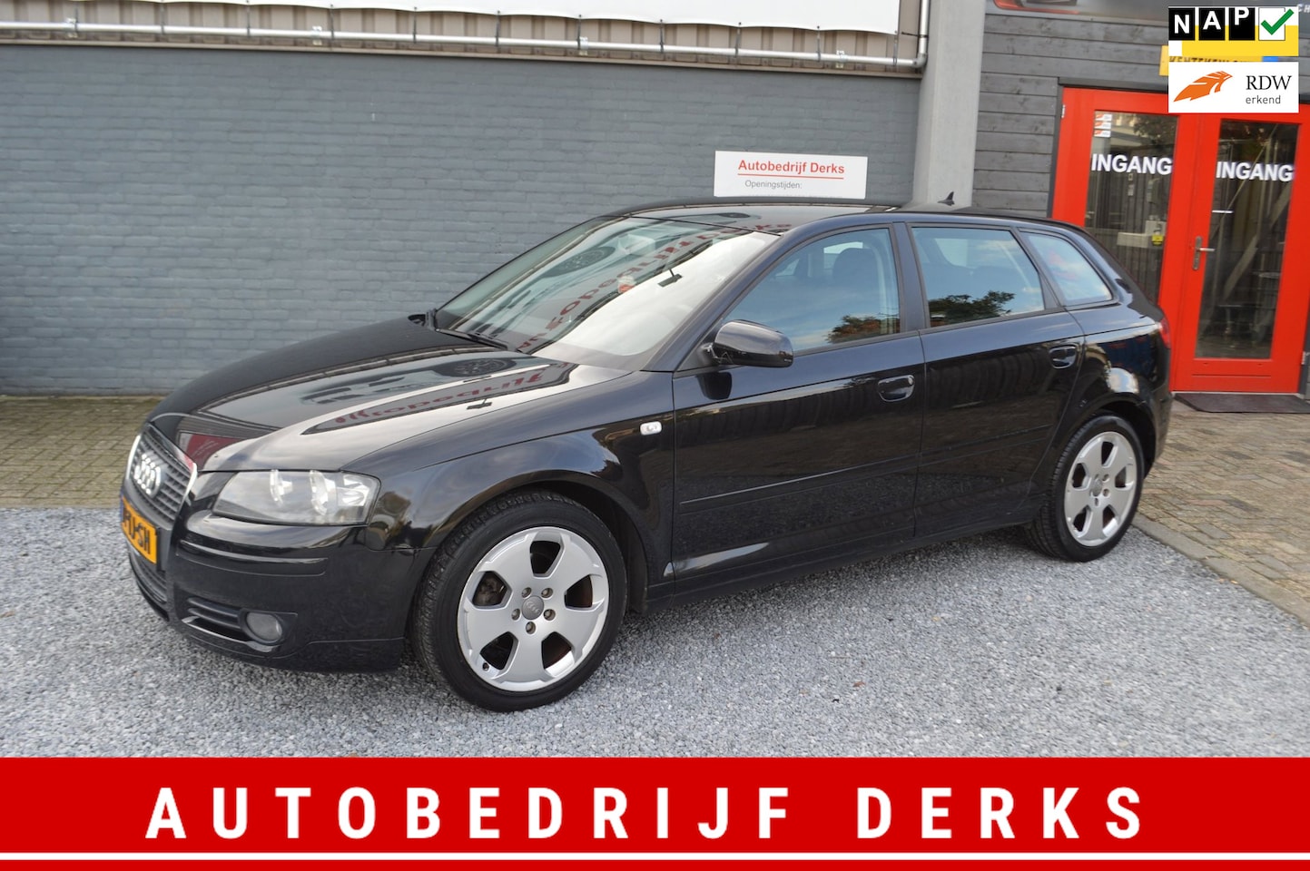 Audi A3 Sportback - 2.0 FSI Ambition Airco Navi 5Drs S-Line APK - AutoWereld.nl