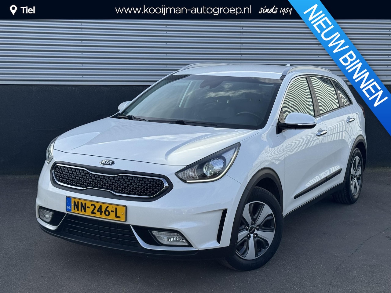 Kia Niro - 1.6 GDi Hybrid First Edition Trekhaak, Navigatie, Dealeronderhouden, NL-auto! Achteruitrij - AutoWereld.nl