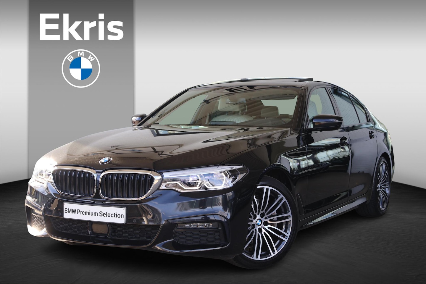 BMW 5-serie - 520i Corporate Lease High Executive | M Sport | Driving Assistant Plus | elektrisch glazen - AutoWereld.nl