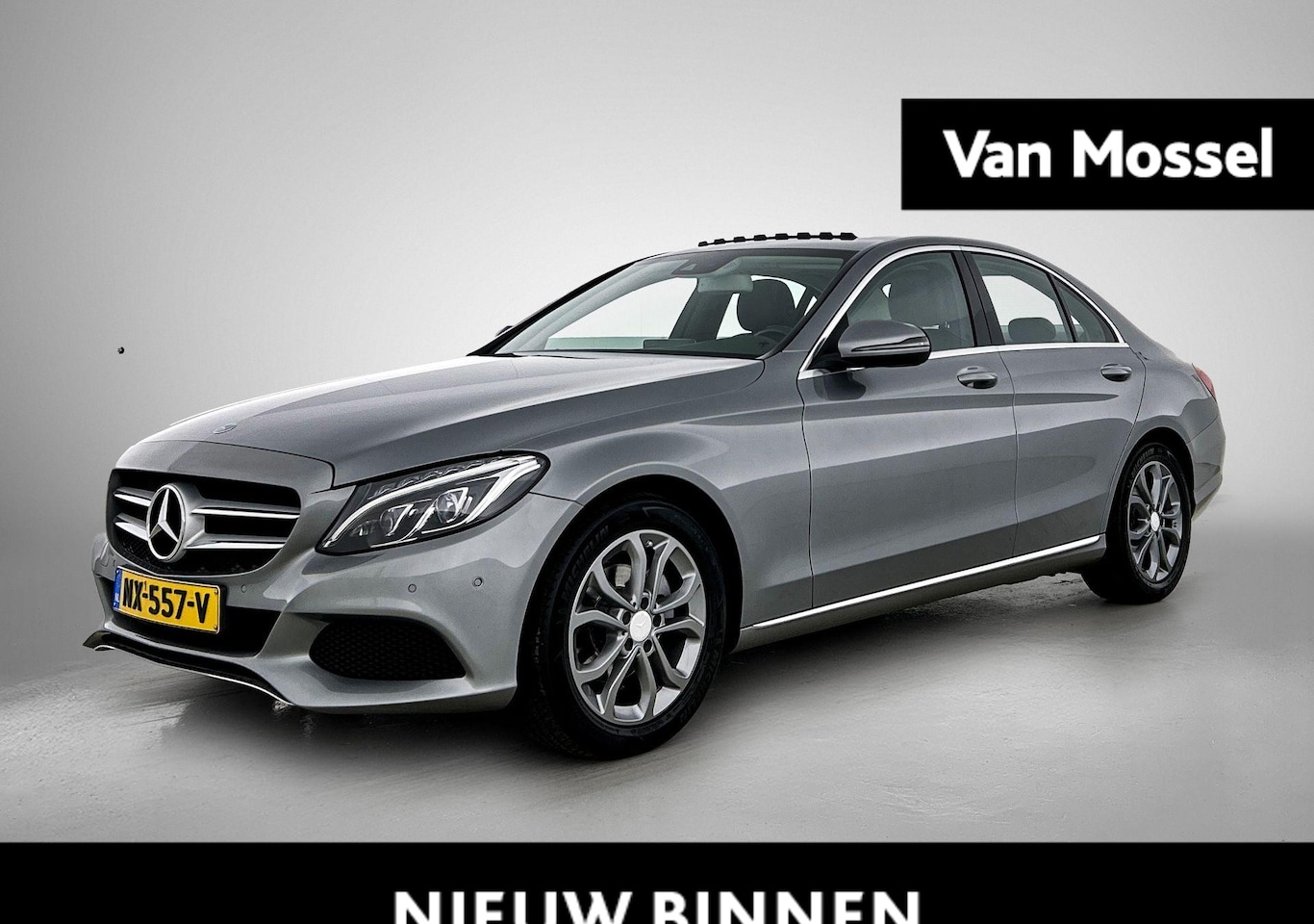 Mercedes-Benz C-klasse - 180 Prestige | AUTOMAAT | PANORAMADAK | NAVIGATIE | STOELVERWARMING | - AutoWereld.nl