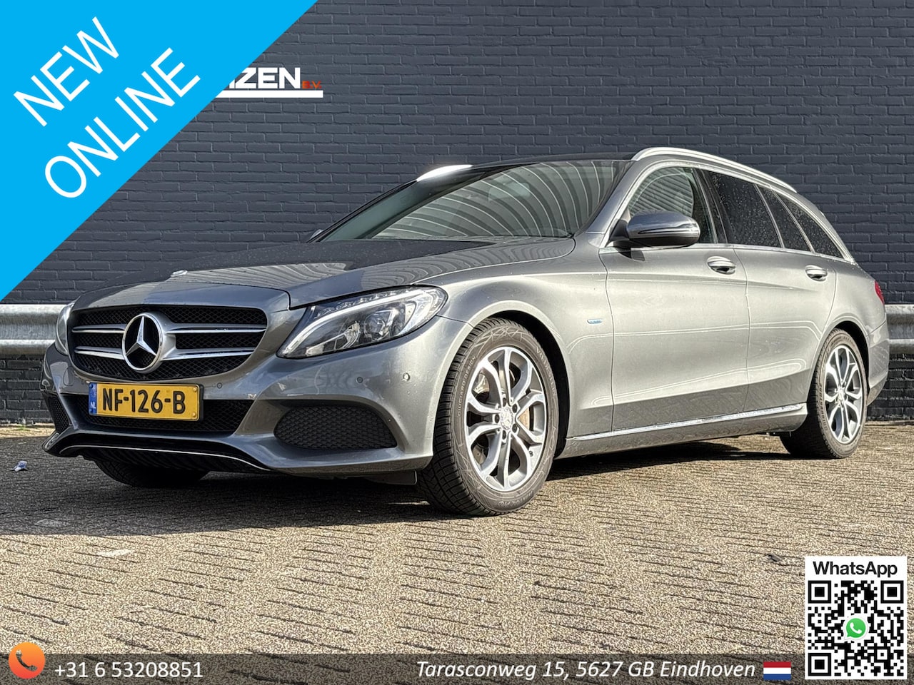 Mercedes-Benz C-klasse Estate - 350 e Lease Edition | Leder | Climate | Cruise | Navi | PDC | Stoelverwarming | APK 12-202 - AutoWereld.nl