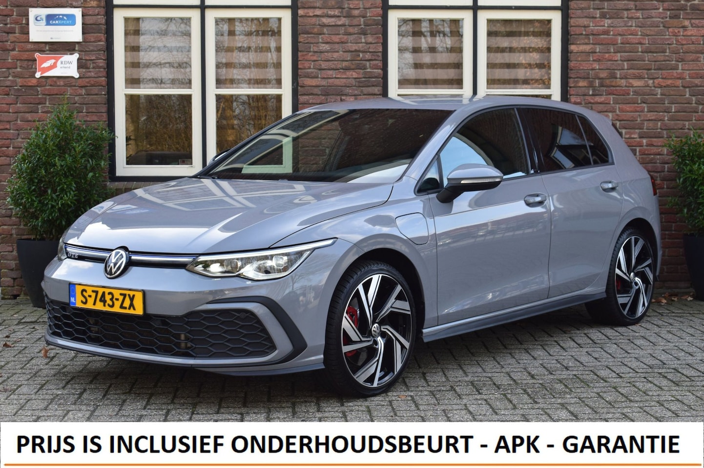Volkswagen Golf - 1.4 eHybrid GTE 245PK 19Inch | Stoel+stuur verw. | Sfeerverlichting - AutoWereld.nl