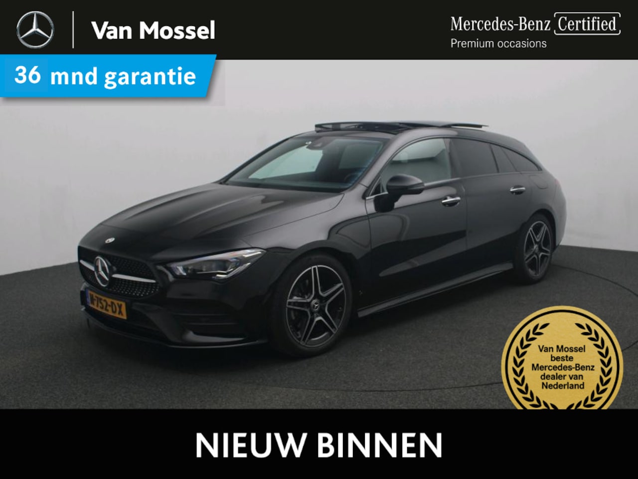 Mercedes-Benz CLA-klasse Shooting Brake - 180 Business Solution AMG / Memory-Stoelen / Panaroma-dak / Trekhaak / - AutoWereld.nl