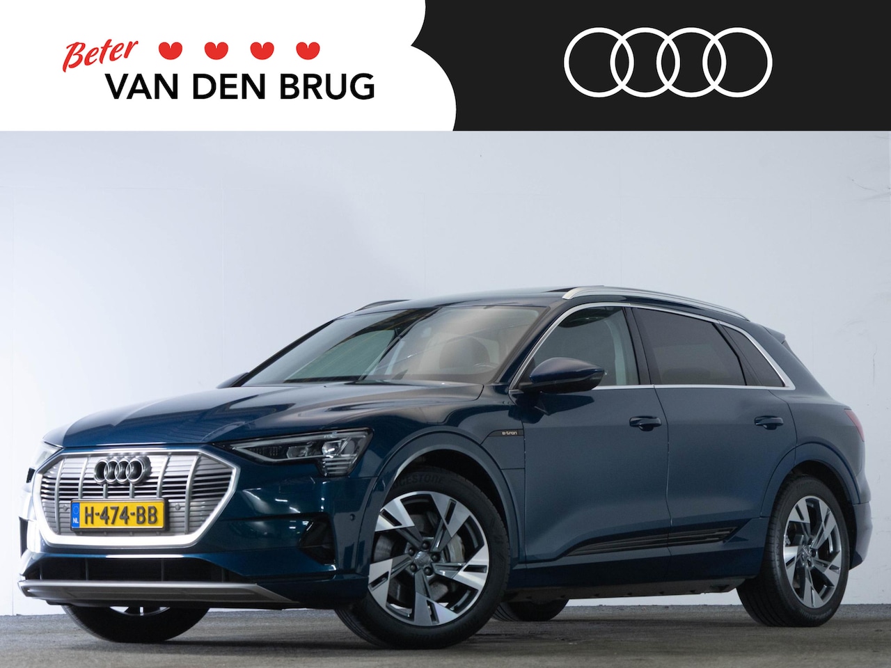 Audi e-tron - e-tron 50 313 PK 71 kWh QUATTRO Launch edition | LED | Leder | Panoramadak | Trekhaak | Ac - AutoWereld.nl