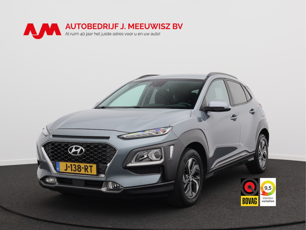 Hyundai Kona - 1.6 GDI HEV Fashion/ unieke km/ zeer mooi! - AutoWereld.nl