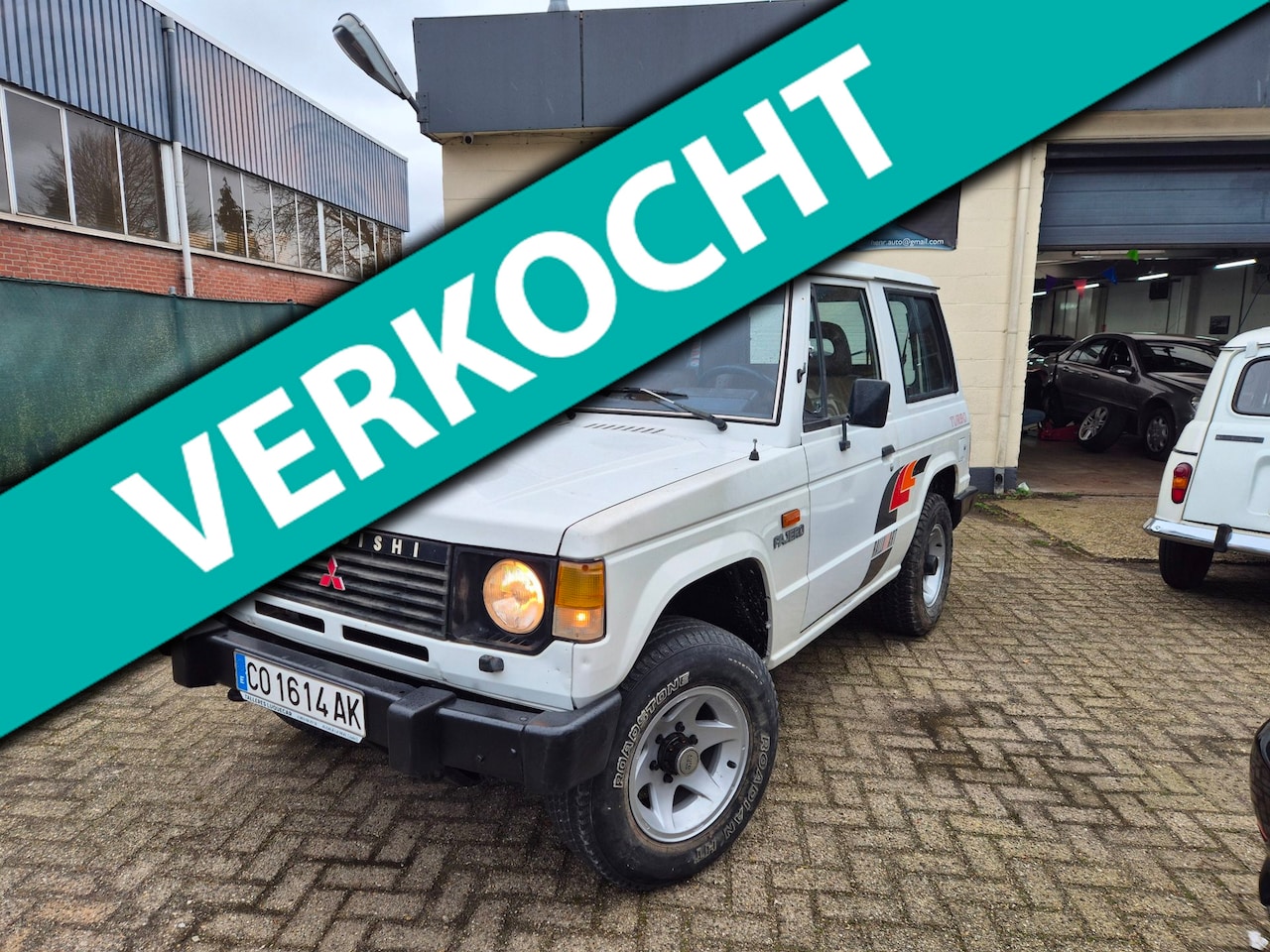 Mitsubishi Pajero - 2.5 TD Metal Top 2.5 TD Metal Top , schitterende originele roestvrije staat - AutoWereld.nl