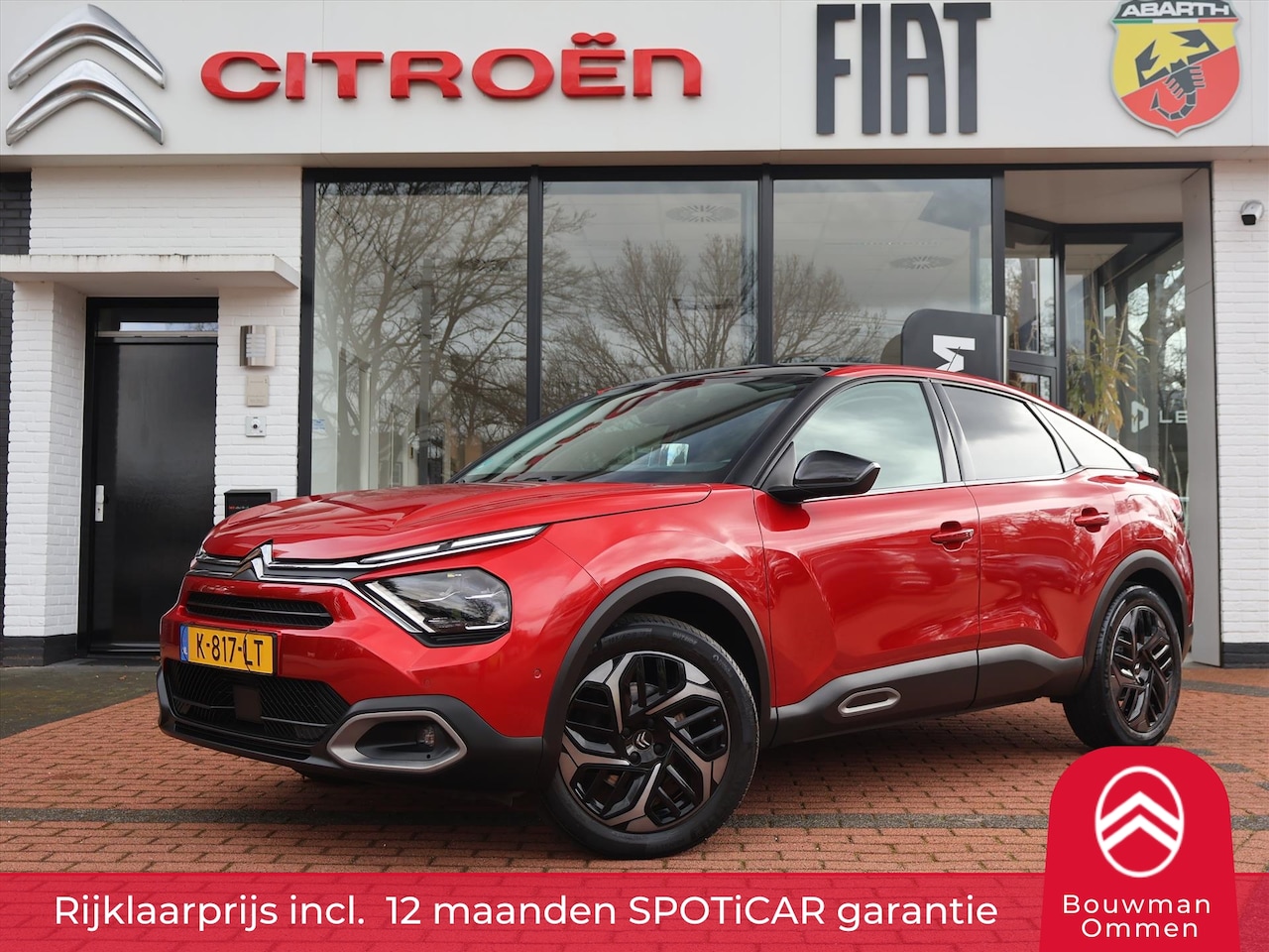 Citroën C4 - PureTech 130PK S&S EAT8 Automaat Shine, Rijklaarprijs | Panoramadak | Trekhaak | Camera | - AutoWereld.nl