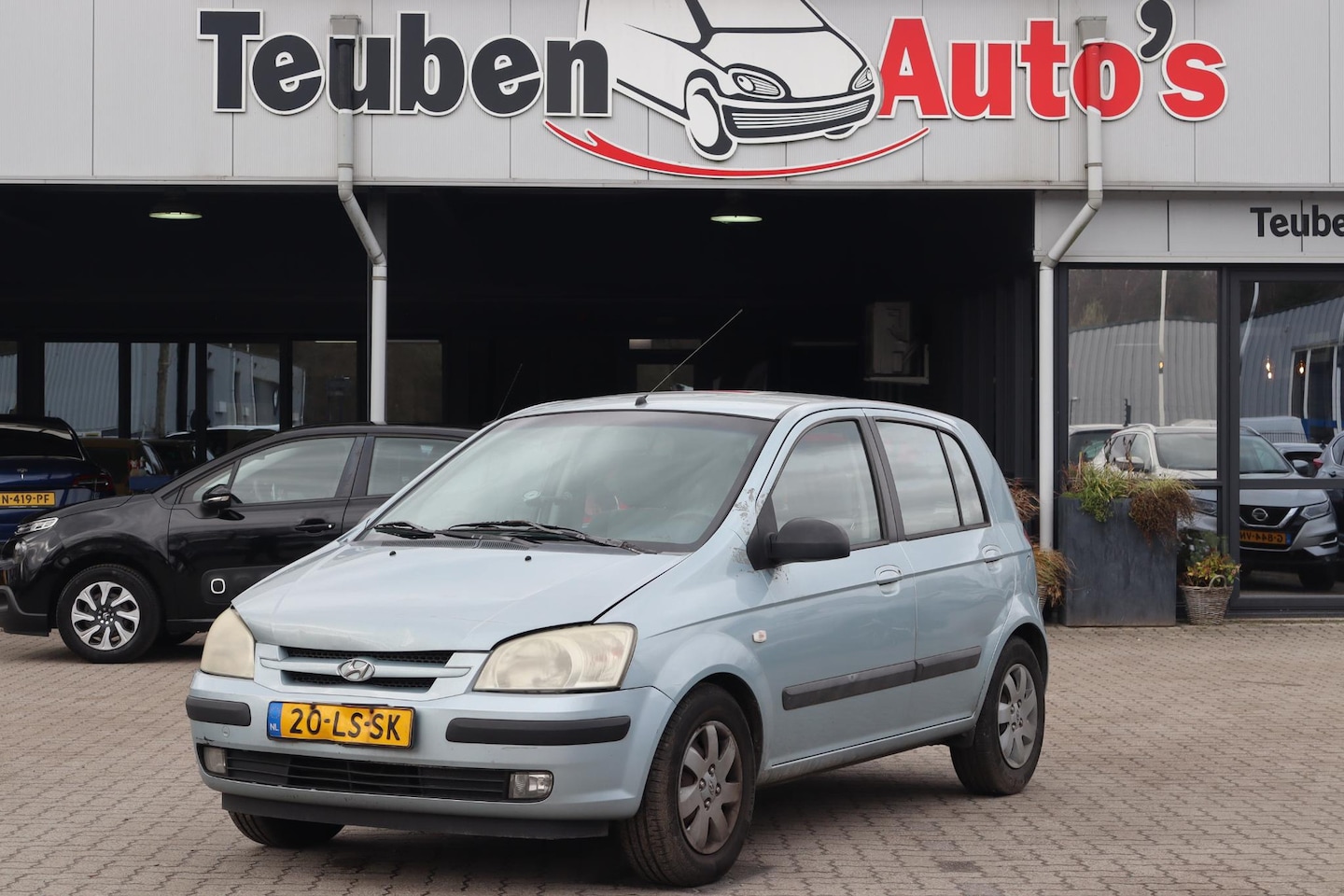 Hyundai Getz - 1.3i GLS Airco, Radio cd speler, Elektrische ramen - AutoWereld.nl