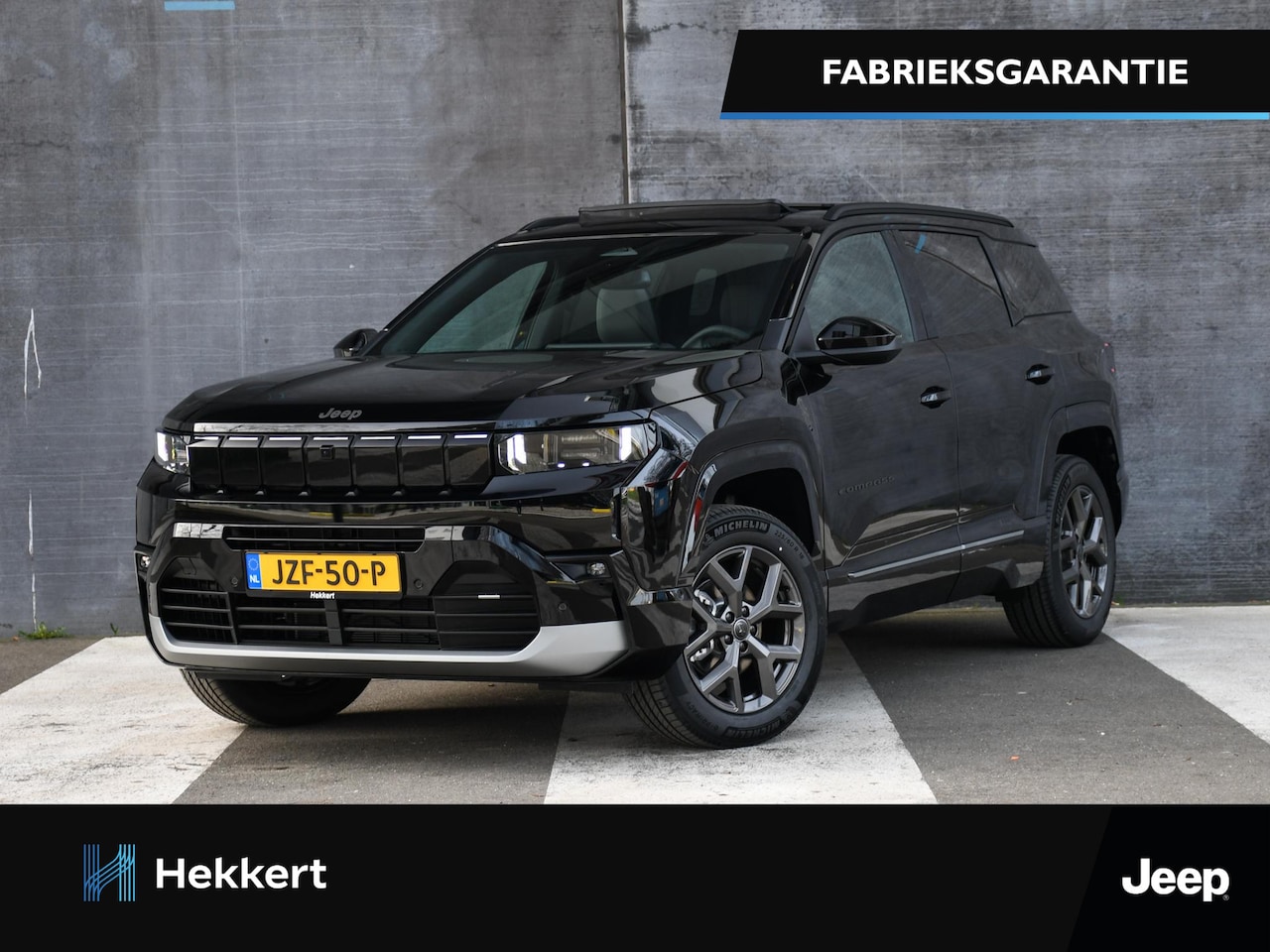 Jeep Compass - First Edition 1.2 e-Hybrid 145pk Automaat 360° CAM. | PANO/SCHUIF-DAK | 18''LM | MASSAGE | - AutoWereld.nl