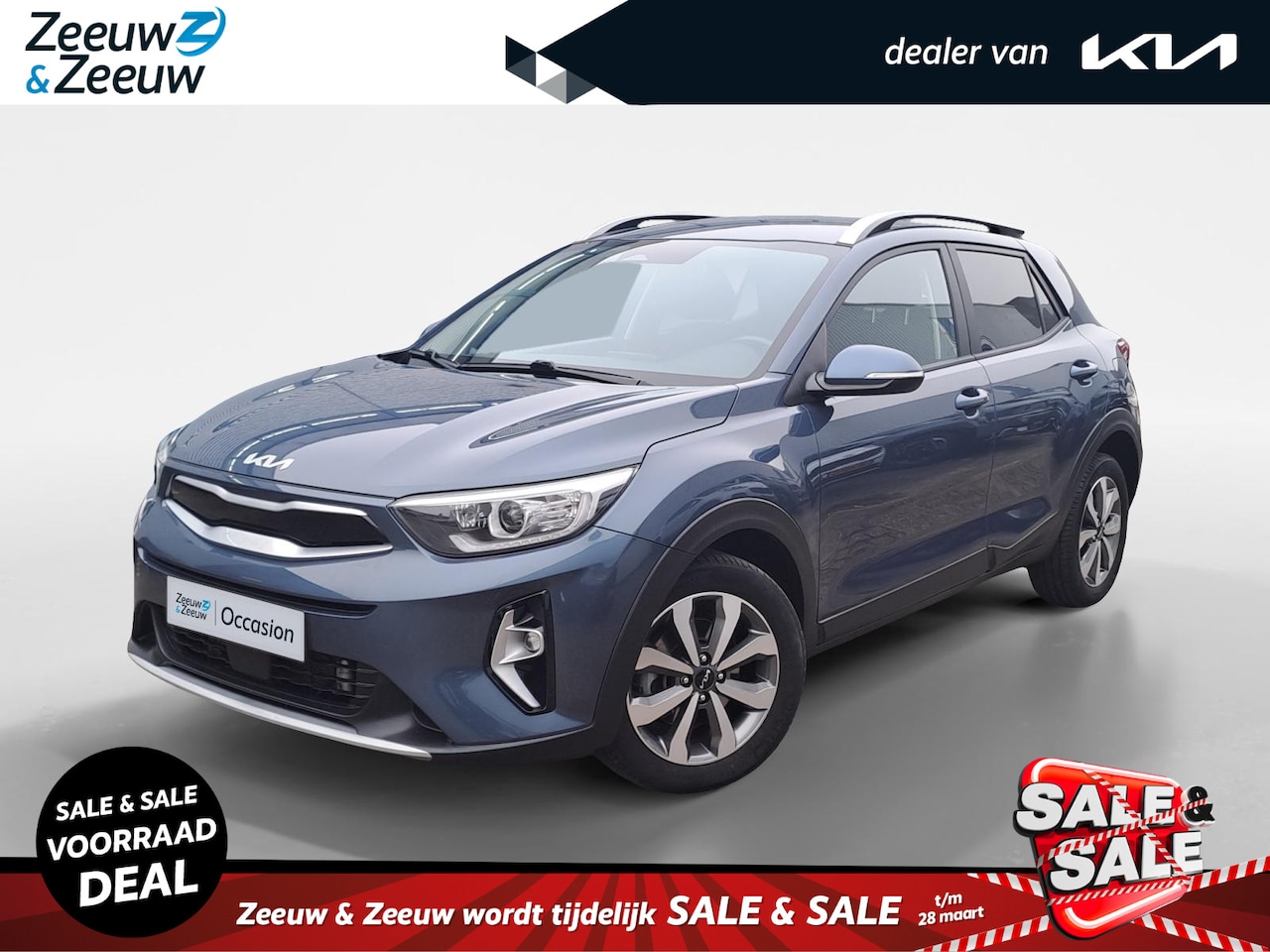 Kia Stonic - 1.0 T-GDi MHEV DynamicPlusLine 1e Eigenaar | Dealer onderhouden | Fabrieksgarantie | NAP - AutoWereld.nl