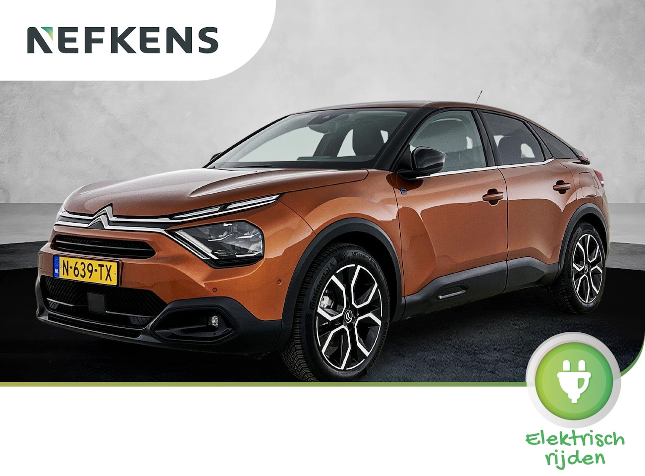 Citroën Ë-C4 - EV Shine 50 kWh 136pk | Navigatie | Achteruitrijcamera | Half Lederen comfortstoelen | Cli - AutoWereld.nl