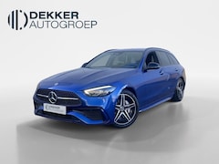 Mercedes-Benz C-klasse Estate - 180 AMG Line 170 pk automaat memoryfunctie - Laser LED koplampen