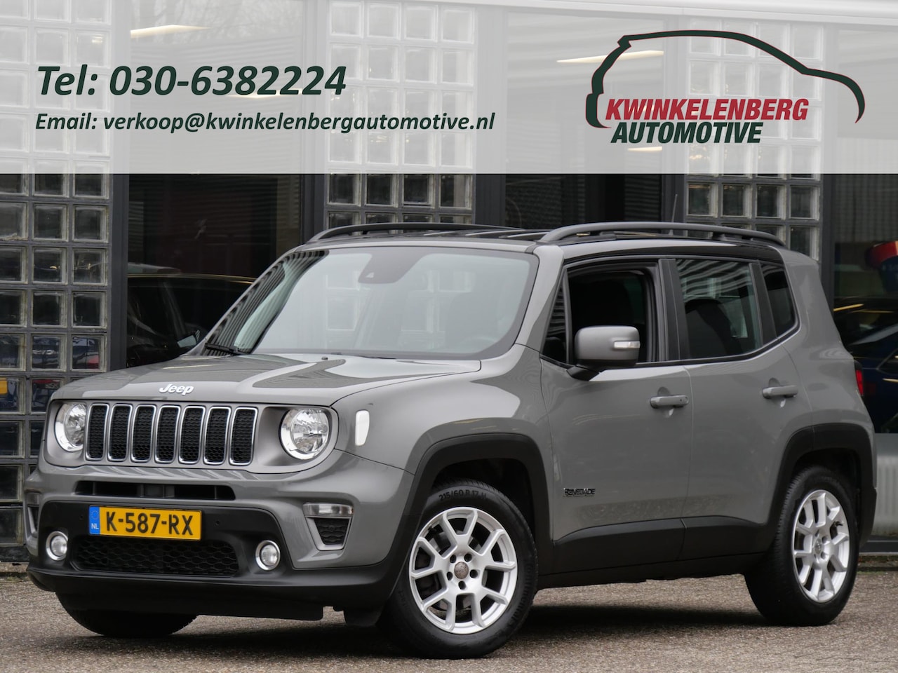 Jeep Renegade - 1.3T LIMITED/ AFN. TREKHAAK/ CARPLAY/ PDC V+A/ ALL-SEASON BANDEN - AutoWereld.nl