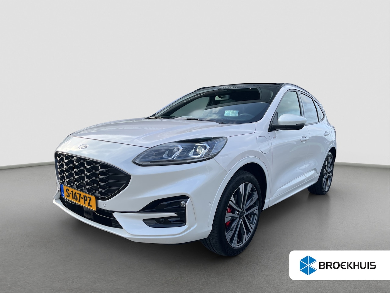 Ford Kuga - 2.5 PHEV 225pk ST-Line X | Wegklapbare trekhaak | Panoramadak | Camera | Carplay | Adapive - AutoWereld.nl
