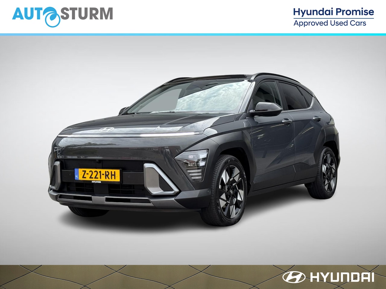Hyundai Kona - 1.6 GDI HEV Premium NL-Auto, Meest Luxe Uitvoering! - AutoWereld.nl